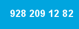 928 209 12 82 928 209 12 82
